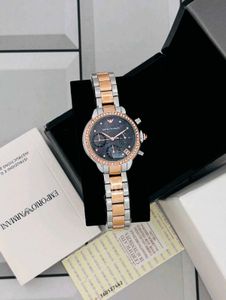 Armani-Inspired Premium Women's Analog Wrist Watch