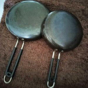 Iron Fry pan - Set of Two