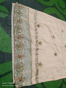 Elegant Peach Pakistani Dress