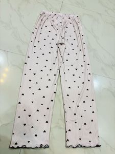SAVANA Cute Heart Print Pajama Set