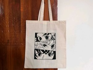 Anime Graphic Tote Bag