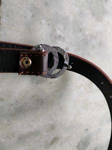 Stylish Double G Buckle Belt