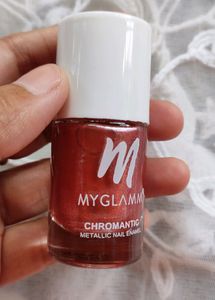 MyGlamm Chromantic Metallic Nail Enamel - Rose Gol