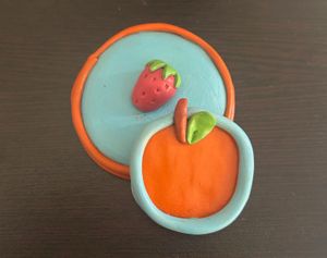 Pinteresty Clay Ring Trinkets/ Storage (set of 2)