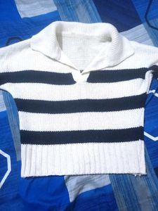 Striped Knit Sweater