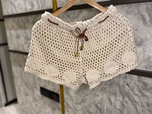 Boho Crochet Shorts