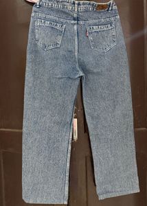 Wide Leg Denim Jeans
