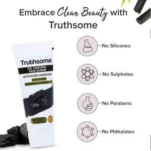 Truthsome Activated Charcoal Face Scrub