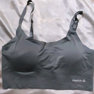 Reebok Gray Sports Bra