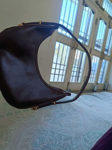 Chic Maroon Hobo Handbag