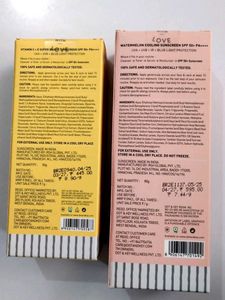 Dot &amp; Key watermelon Sunscreen and Vitamin C sunsc