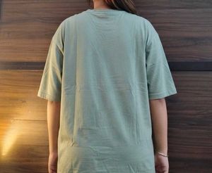 Light Green Embellished Evil Eye T-Shirt