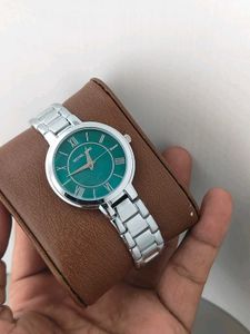 Elegant Gold Tone Ladies Watch