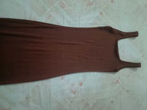 Stylish brown bodycon dress for women
