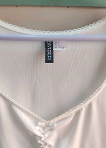 H&amp;M white dress