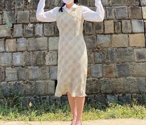 Korean Elegant Sleeveless Dress