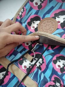 Cute Graphic Print Backpack