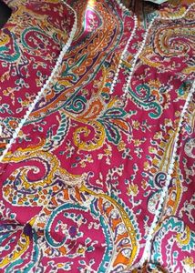 🌼Pink Paisley Cotton Print Kurta🌼