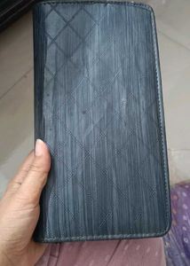 Chic Wallet with Gold Clasp