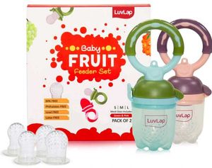 Breast Pump And Baby Fruit Feeder Set
