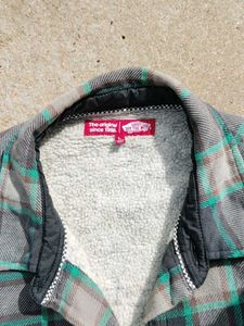 Vans fleece lined plaided shirt.