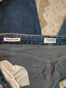 Jack &amp; Jones Blue Denim Jeans