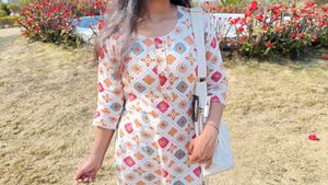 Stylish Printed Kurta