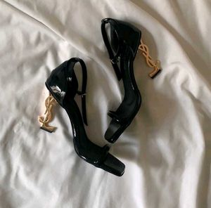 Saint Laurent Black Patent Heels, Fixed price