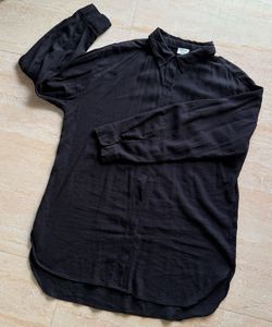 Black Cotton Shirt