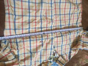 Large Size Checked Casual Long Sleeve Shirt