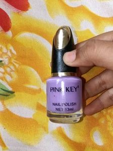 Pink Key Nail Polish Set