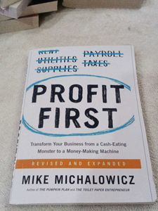 Profit First Book by Mike Michalowicz