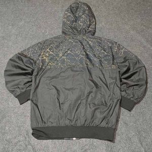 Men's Black Hooded Jacket