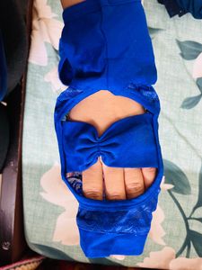 beautiful strachable blue blouse for sale