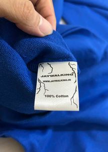 Jaywalking Blue oversized tshirt
