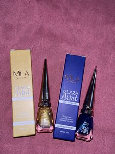 Mila Beaute Glaze Artist Liquid Eyeliner Set