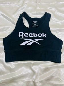 Reebok Black Sports Bra