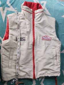 Rally Inspired Sleeveless Jacket