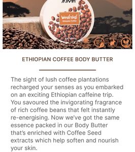 (new) Nykaa Wanderlust Coffee Body Butter