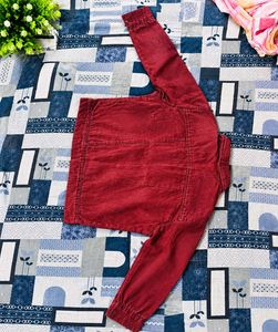 Trendy korean style crop jacket
