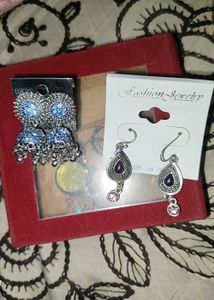 Elegant Ethnic Jhumka Earrings Set