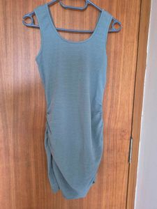 Sleek Ruched Tank Dress