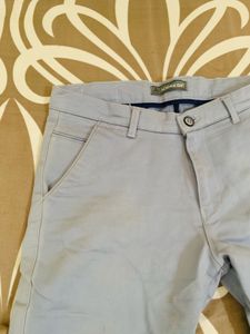 Men's Light Blue Chinos