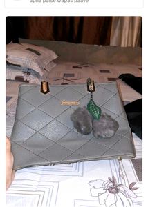 Black designer abaya+grey bag + stoll combo of 3😍