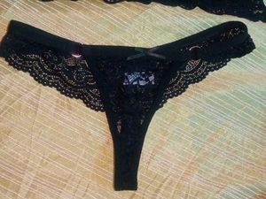 Black Lace Lingerie Set