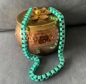 NWOT Braided Metal Neckpiece