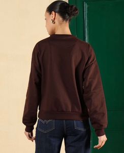 Brown SHEIN Missguided Sweatshirt