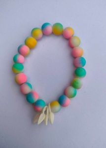 Rainbow Crystal Beads Bracelet
