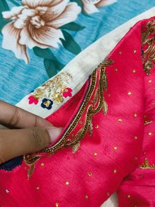 Girls' Embroidered Lehenga Choli Set