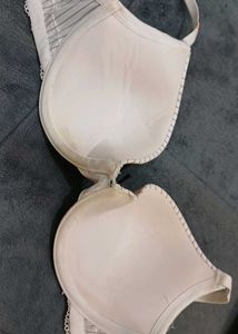 Striped Bra with Bow Detail 36 to 38c